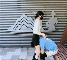 【暴力美学】户外公园花式虐骑/马背上享受午后阳光 bf36583