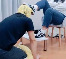 【拽拽】板鞋白棉袜蹂躏踩虐 JS241106-20