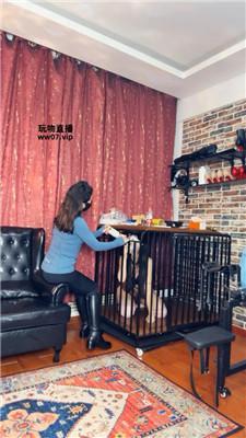 【冷颜】母畜-囚禁狗笼羞辱虐  JS250413-10