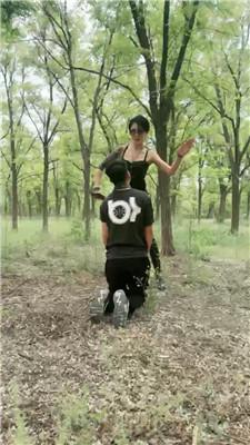 【爵恋霸主】户外暴力虐打跟踪狂 JS250505-20