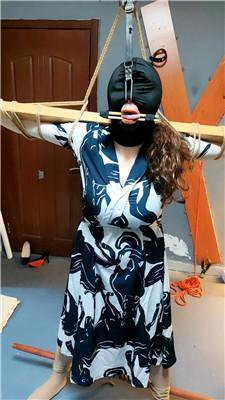 【东营天香百合】捆绑囚禁变装奴 JS250530-24