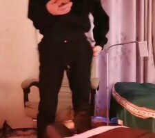 【傲雪】夜跑后原味鞋白袜气味辱 bf24635