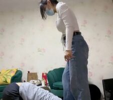 【榕S】御姐女神-小白鞋碾压狗爪/舔脏鞋 bf25511