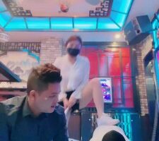 【甜心教主】双女神KTV虐狗/喝圣水/舔脏鞋 bf25623