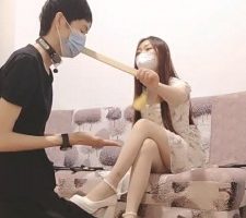 【嫦曦】圈养狗立规矩/木板皮鞭抽脸打手心/sp bf28506