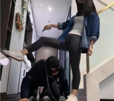 【辣姐】夜跑后刑虐老畜生出气  JS231121-12