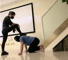 【辣姐】瑜伽女神-骑马转胯/清理脏鞋底/脚下喂食/深喉 bf40721