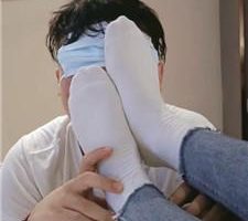 【芊兮】插嘴/裸足狂舔/原味白袜气味辱 JS240424-15