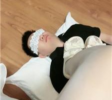 【桃樱樱】脏拖鞋白丝全体重踩踏 JS240726-12