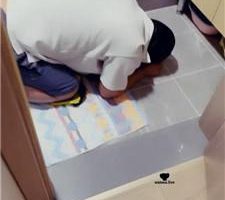 【魔鬼天使】圈养奴伺候主人洗漱 JS240806-3