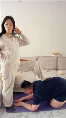 【埋汰】骑马/原味棉袜虐杀 JS250107-38