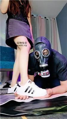 【美柠】面具呼吸控制-贝壳头胯下辱 JS250128-2