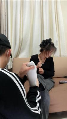 【向晚】原味棉袜捂脸窒息 JS250308-18