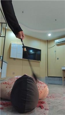 【静怡大大】臭白袜气味辱-保鲜膜捆绑 JS250628-25