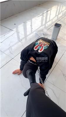 【77夫妻】超脏长靴训化人形犬 JS251112-1